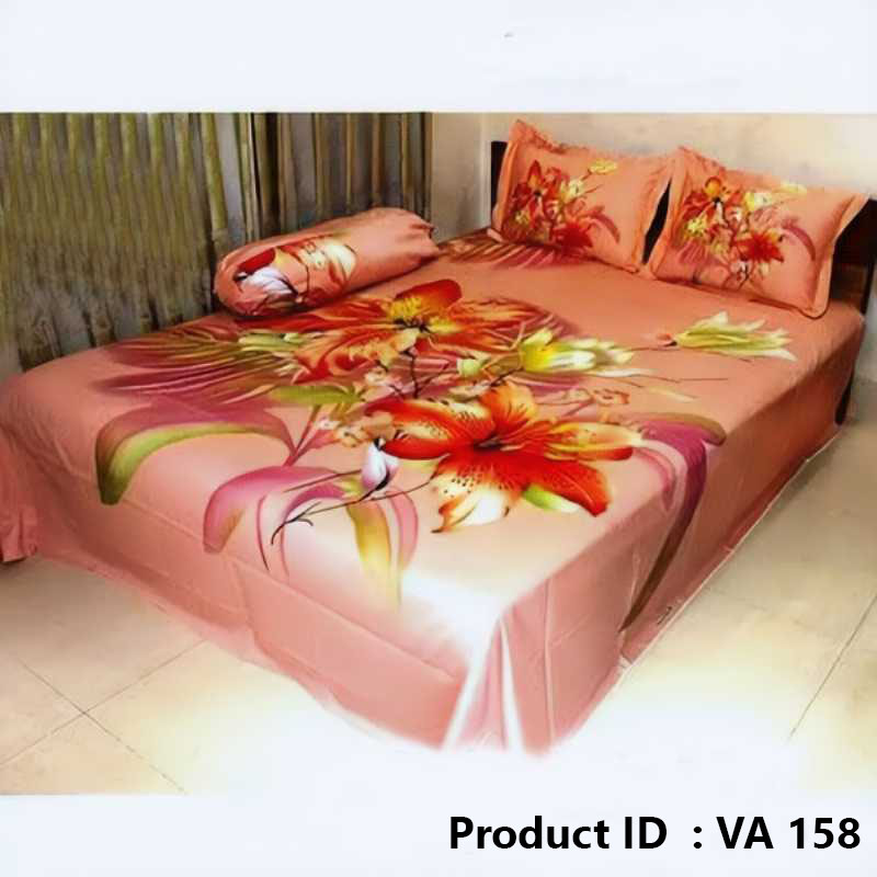 Luxury Panel Cotton Bed Sheet