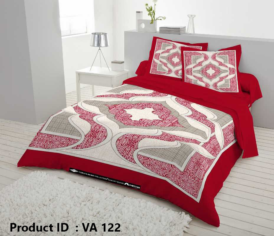 Luxury Panel Cotton Bed Sheet