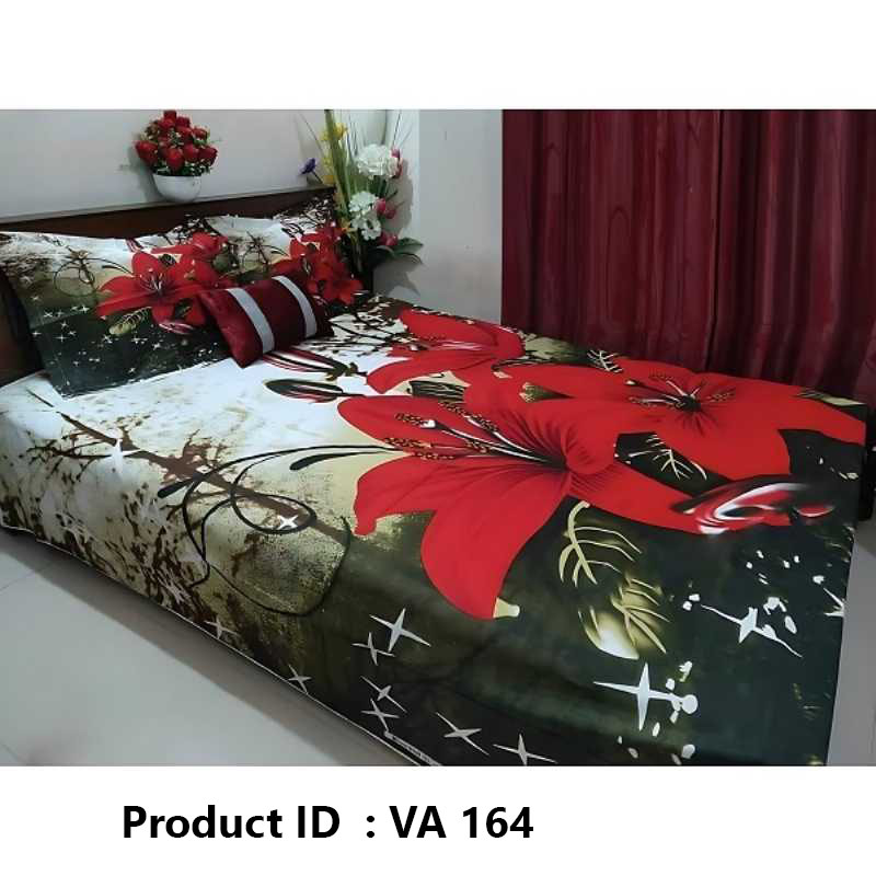 Luxury Panel Cotton Bed Sheet