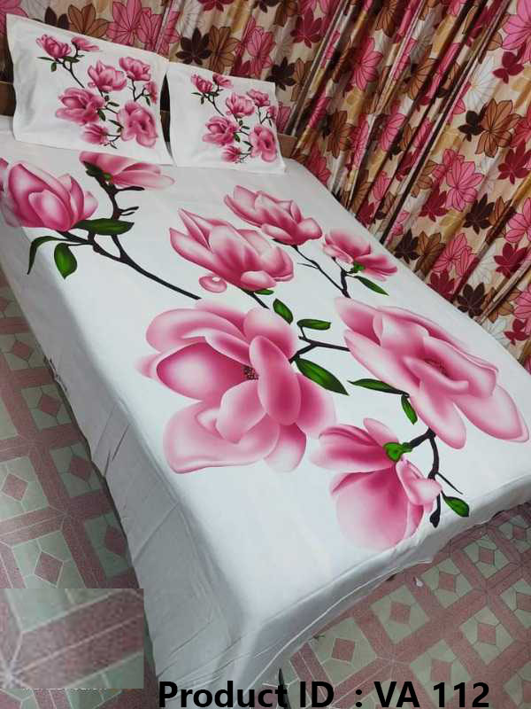 Luxury Panel Cotton Bed Sheet