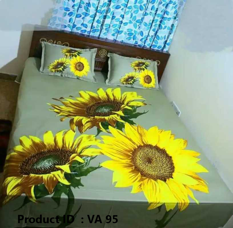 Luxury Panel Cotton Bed Sheet
